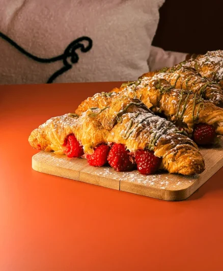 Tisto - Croissant pistache framboise
